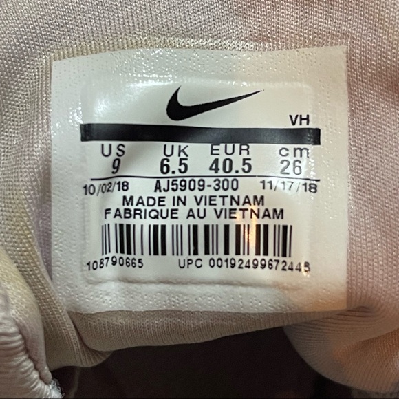 Nike Renew Athletic Women’s Running Gym Shoes Light Gray Blue AJ5909-300 Size: 9 - Picture 8 of 11